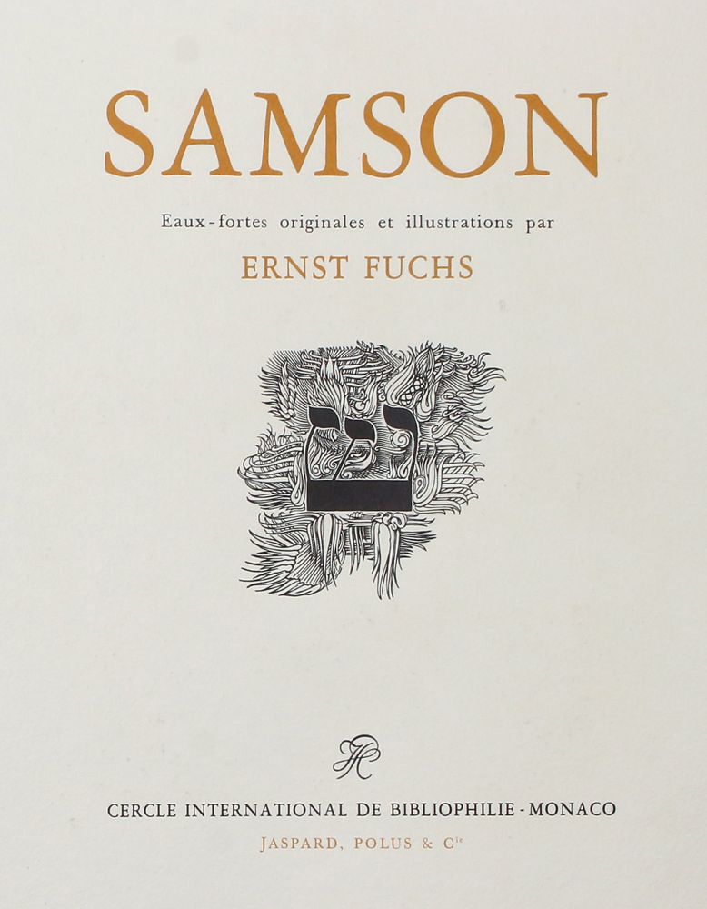 Große Abbildung Nr.3: 121-762 Fuchs,E.: (Literatur und illustrierte Bücher 20.Jahrhundert - Alte Literatur in modernen Ausgaben)