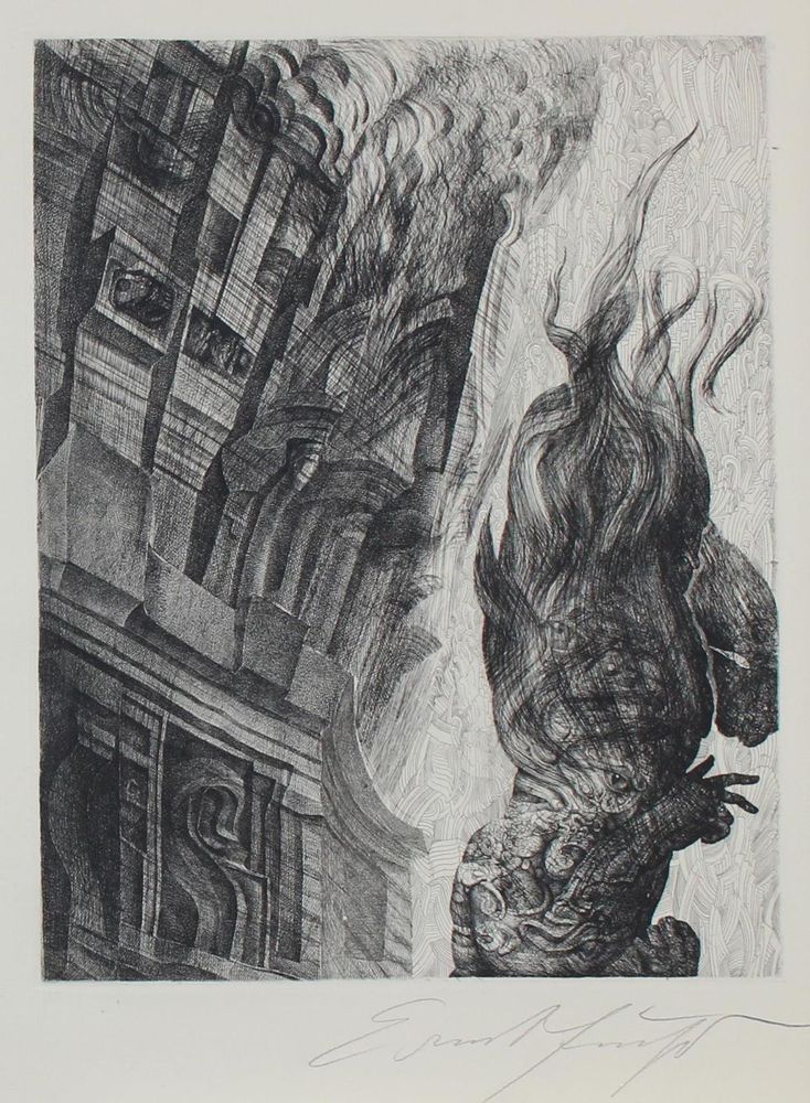 Große Abbildung Nr.7: 121-762 Fuchs,E.: (Literatur und illustrierte Bücher 20.Jahrhundert - Alte Literatur in modernen Ausgaben)