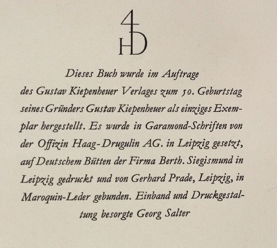 Große Abbildung Nr.1: 121-814 Gustav Kiepenheuer: (Kiepenheuer)