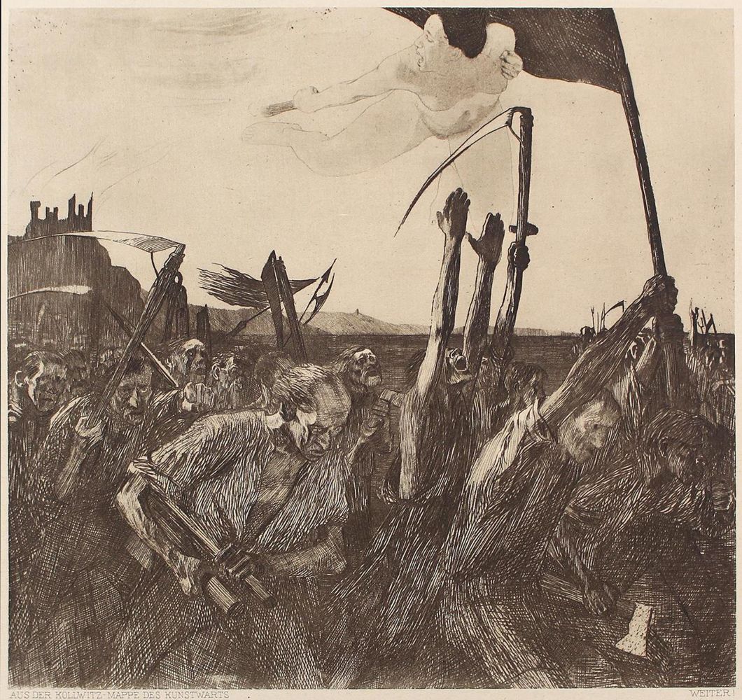 Große Abbildung Nr.1: 121-819 Kollwitz, K.: (Literatur und illustrierte Bücher 20.Jahrhundert - Alte Literatur in modernen Ausgaben)