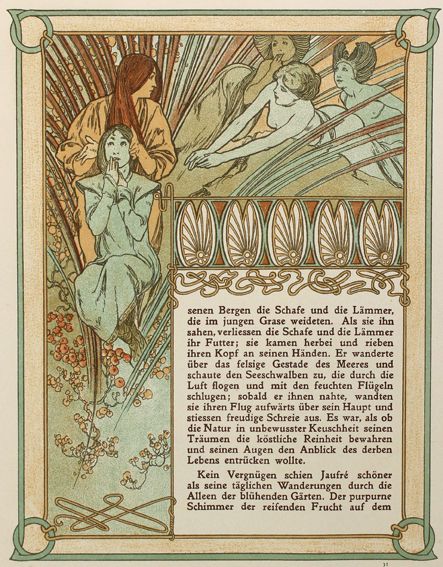 Große Abbildung Nr.1: 121-856 Flers,R.de.: (Mucha)