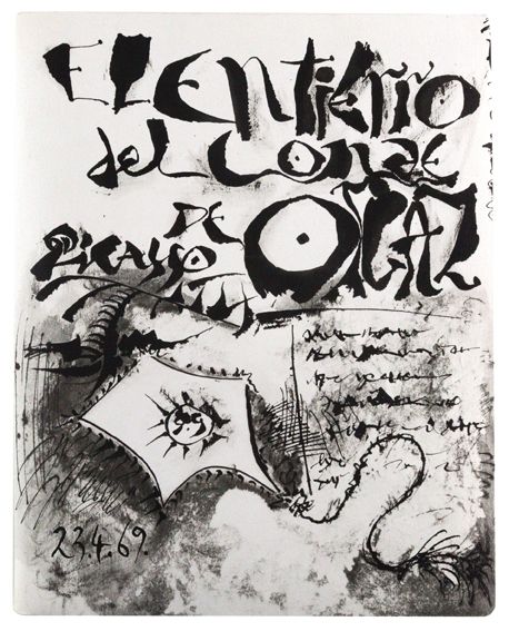 Große Abbildung Nr.1: 121-864 Picasso,P.: (Literatur und illustrierte Bücher 20.Jahrhundert - Alte Literatur in modernen Ausgaben)