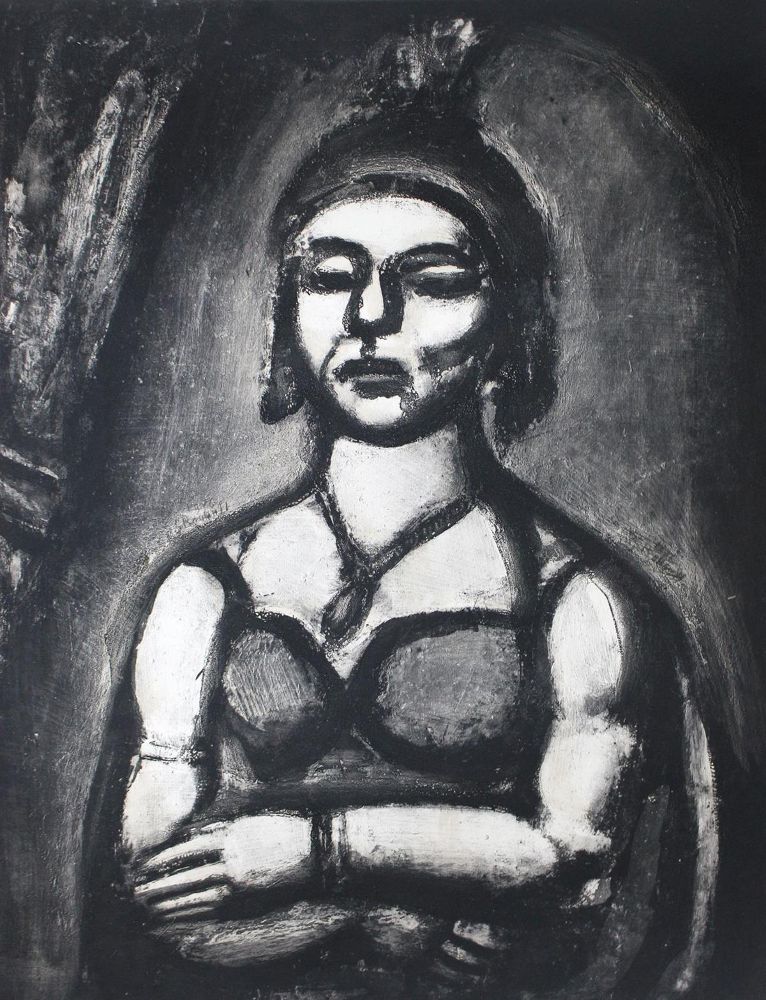 Große Abbildung Nr.11: 121-872 Rouault,G.: (Literatur und illustrierte Bücher 20.Jahrhundert - Alte Literatur in modernen Ausgaben)