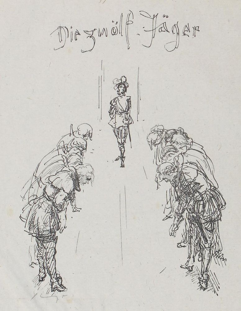 Große Abbildung Nr.1: 121-881 Slevogt,M.: (Literatur und illustrierte Bücher 20.Jahrhundert - Alte Literatur in modernen Ausgaben)