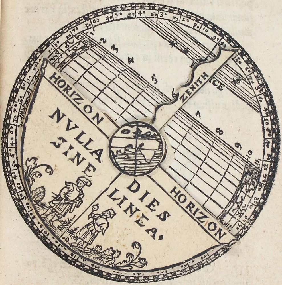 Große Abbildung Nr.1: 121-987 Theodoricus (Dietrich),S.: (Verschiedene Gebiete - Varia, Astronomie)