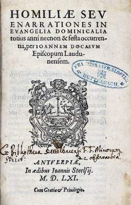 Bild Nr.1: 121-100 Doc,J.: (Alte Drucke, Handschriften und Theologie)