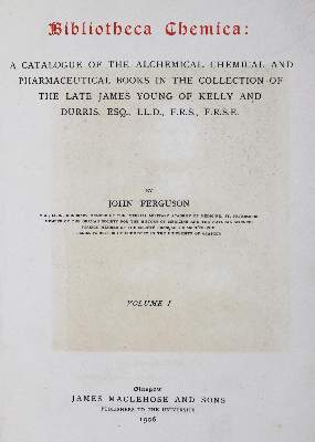 Bild Nr.1: 121-1000 Ferguson,J.: (Verschiedene Gebiete - Varia, Chemie)