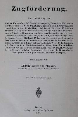Bild Nr.1: 121-1016 Stockert,L.v. (Hrsg.).: (Verschiedene Gebiete - Varia, Eisenbahn)