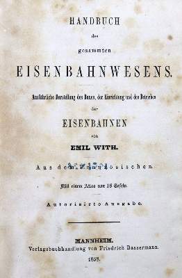 Bild Nr.1: 121-1017 With,E.: (Verschiedene Gebiete - Varia, Eisenbahn)