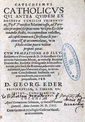 Bild Nr.1: 121-108 Eder,G.: (Alte Drucke, Handschriften und Theologie)