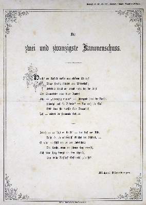 Bild Nr.1: 121-113 Sammlung: (Einblattdrucke u. Flugschriften, Österreich)