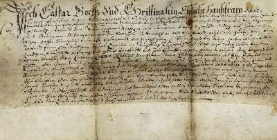 Bild Nr.1: 121-1139 Kaufbrief.: (Deutschland, Handschriften)