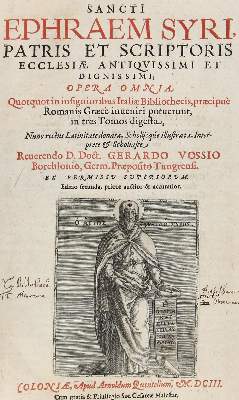 Bild Nr.1: 121-118 Ephraem Syrus.: (Alte Drucke, Handschriften und Theologie)