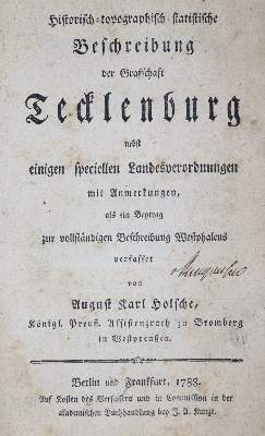 Bild Nr.1: 121-1181 Holsche,A.K.: (Deutschland, Tecklenburg)