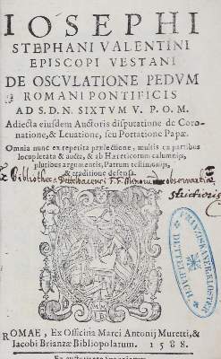 Bild Nr.1: 121-122 Estève,J.: (Alte Drucke, Handschriften und Theologie)