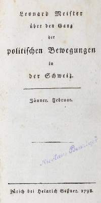 Bild Nr.1: 121-1278 Meister,L.: (Schweiz)