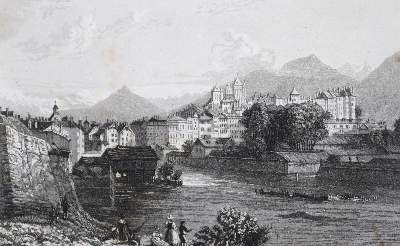 Bild Nr.1: 121-1286 Suisse et le Tyrol, La,: (Schweiz)