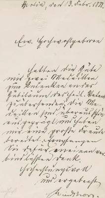 Bild Nr.21: 121-1374 Cuvier, Georges Baron de,: (Autographen)