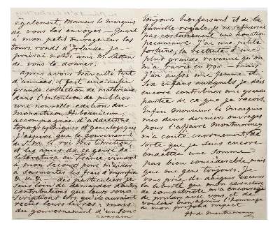Bild Nr.1: 121-1401 Montmorency(-Morres), Hervey de,: (Autographen)