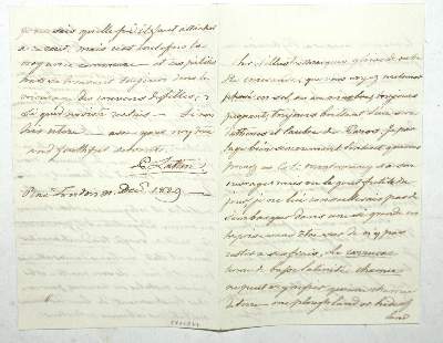 Bild Nr.3: 121-1401 Montmorency(-Morres), Hervey de,: (Autographen)