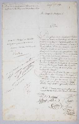 Bild Nr.11: 121-1402 Napoleon I. Bonaparte,: (Autographen)