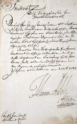 Bild Nr.2: 121-1404 Johann Adolph, Herzog von Sachsen-Weissenfels etc.,: (Österreichischer Erbfolgekrieg)