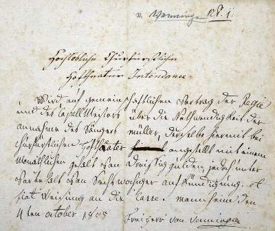 Bild Nr.1: 121-1409 Sammlung: (Autographen)