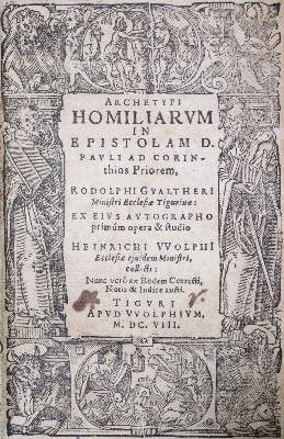 Bild Nr.1: 121-146 Gwalther,R.: (Alte Drucke, Handschriften und Theologie)