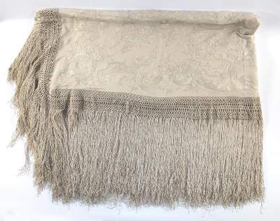 Bild Nr.1: 121-1462 Seidendecke Paris: (Varia, Textil)