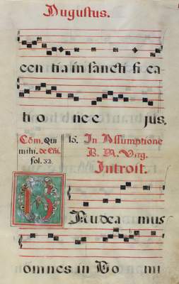 Bild Nr.1: 121-148 Antiphonar.: (Handschriften)