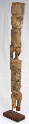 Bild Nr.2: 121-1480 Ahnenpfosten Tsogo Gabun.: (Afrika, Sammlung Nerlich München)