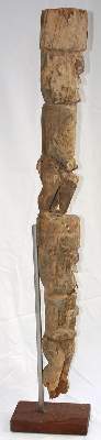 Bild Nr.3: 121-1480 Ahnenpfosten Tsogo Gabun.: (Afrika, Sammlung Nerlich München)