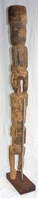 Bild Nr.4: 121-1480 Ahnenpfosten Tsogo Gabun.: (Afrika, Sammlung Nerlich München)