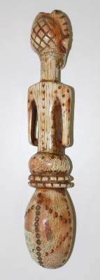 Bild Nr.2: 121-1492 Elfenbeinlöffel Lega: (Afrika, Sammlung Nerlich München)