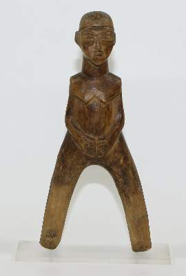 Bild Nr.1: 121-1495 Fetischfigur wohl D.R.Kongo: (Afrika, Sammlung Wolfgang Glöckler)