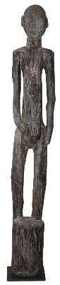 Bild Nr.1: 121-1501 Große Pfostenfigur der Bongo: (Afrika, Sammlung Nerlich München)