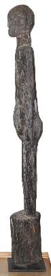 Bild Nr.2: 121-1501 Große Pfostenfigur der Bongo: (Afrika, Sammlung Nerlich München)