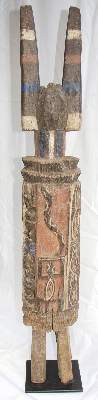 Bild Nr.3: 121-1505 Ikenga Großfigur der IBO: (Afrika, Sammlung Nerlich München)