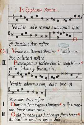 Bild Nr.1: 121-151 Antiphonar.: (Handschriften)