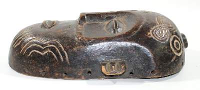 Bild Nr.2: 121-1514 Lulua Maske: (Afrika, Sammlung Nerlich München)