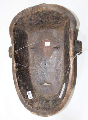 Bild Nr.3: 121-1514 Lulua Maske: (Afrika, Sammlung Nerlich München)
