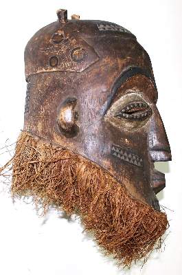 Bild Nr.2: 121-1521 Maske der Kuba: (Afrika, Sammlung Nerlich München)
