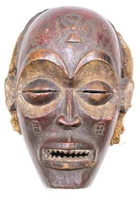 Bild Nr.1: 121-1522 Maske der Tschokwe Zeire.: (Afrika, Sammlung Nerlich München)