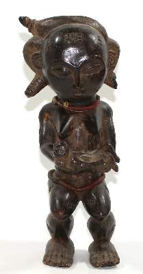 Bild Nr.1: 121-1524 Maternite Baule Elfenbeinküste.: (Afrika, Sammlung Wolfgang Glöckler)
