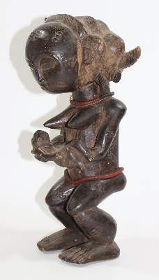 Bild Nr.2: 121-1524 Maternite Baule Elfenbeinküste.: (Afrika, Sammlung Wolfgang Glöckler)