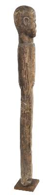 Bild Nr.2: 121-1530 Pfostenfigur Ostafrika: (Afrika, Sammlung Nerlich München)