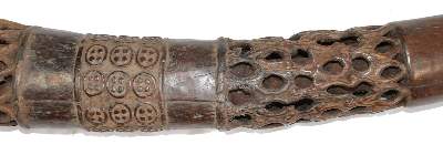 Bild Nr.7: 121-1532 Rufhorn Bamun Kamerun: (Afrika, Sammlung Nerlich München)