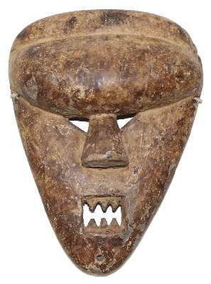 Bild Nr.1: 121-1533 Salampasu Maske Zaire: (Afrika, Sammlung Nerlich München)