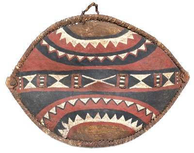 Bild Nr.1: 121-1535 Schild der Massai: (Afrika, Sammlung Nerlich München)