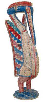Bild Nr.1: 121-1540 Senufo gr. Vogelfigur: (Afrika, Sammlung Nerlich München)